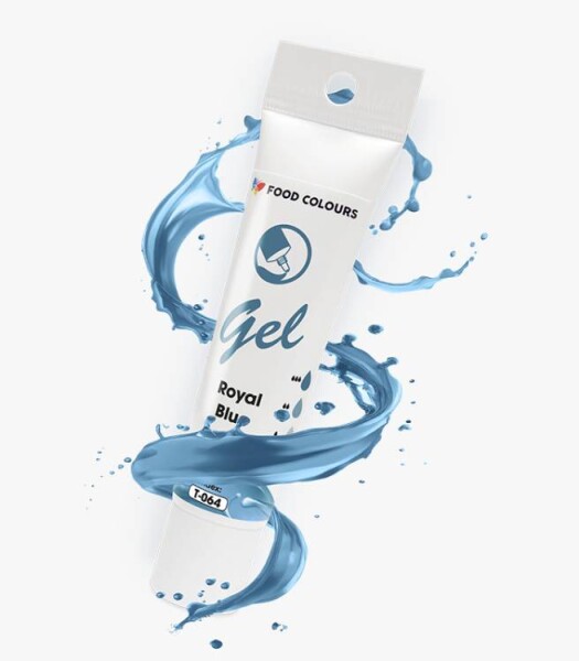 Food Colours gelová barva tuba Royal Blue 30 g