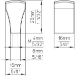 Siro Nábytková knopka 1499 nikl broušený (S14195)
