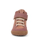 Dívčí celoroční kotníkové barefoot boty TEX GO PINK/GOLD Froddo G3110265-6 - 32