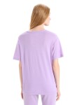 ICEBREAKER Wmns Granary SS Tee, Purple Gaze velikost: XS