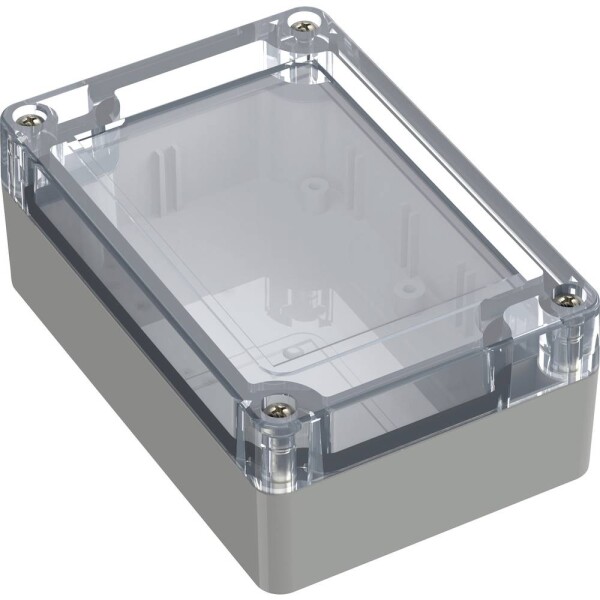 TRU COMPONENTS TC-10860464 univerzální pouzdro 105 x 70 x 40 polykarbonát světle šedá 1 ks