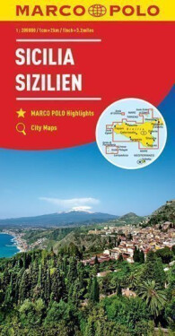 Itálie č.14-Sicilie mapa 1:200T