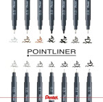 PENT.S20P-05A POINTLINER BLACK 0,05MM