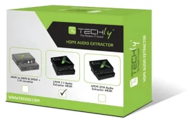 Techly IDATA-HDMI-EA74K černá / HDMI audio extraktor / LPCM 7.1 / 4K UHD / 3D / HDCP (IDATA-HDMI-EA74K)