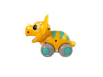 Mamido Dinosaurus na kolečkách Triceratops žlutý