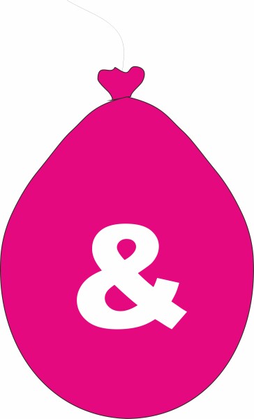 Balónek znak & růžový balonky.cz Balónek znak & růžový balonky.cz