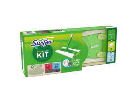 Swiffer Dry startovací sada: 1 mop, 8 prachovek a 3 vlhčené ubrousky