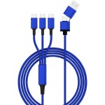 Delock USB 2.0 prodlužovací kabel plochý zahnutý [1x USB 2.0 zástrčka A - 1x USB 2.0 zásuvka A] 1.00 m černá oboustranně zapoji