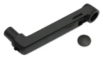 Ergotron LX matná černá / Prodlužovací rameno / 23 cm / hliník (45-289-224)