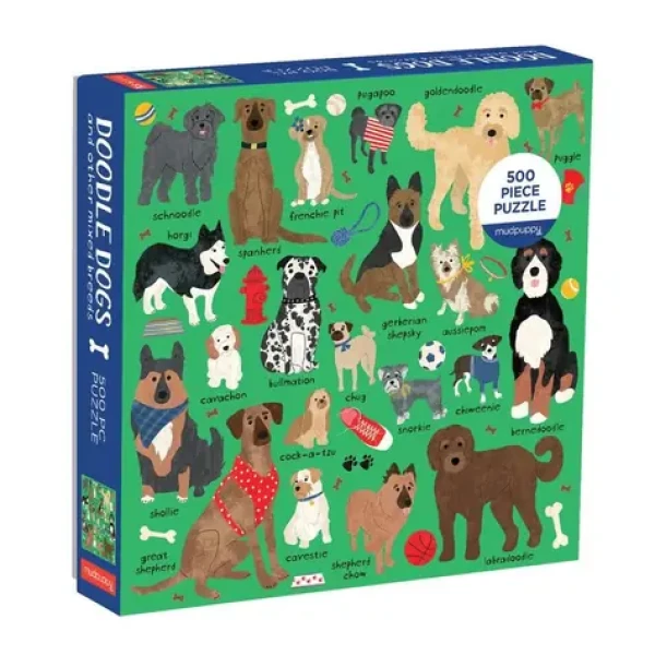 Mudpuppy Puzzle Plemena psů