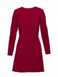 Dámské šaty M872 Bordó - MOE bordó XL
