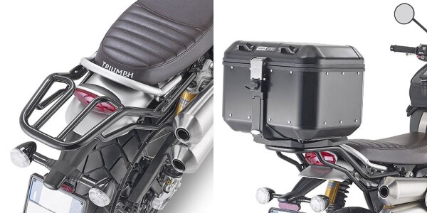 Sr6417 nosič horníhu kufru Givi pro Triumph Speed Twin 1200 (19-20), pro Monokey