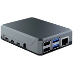 Joy-it RB-MULTIMEDIACASE01 SBC skříň Vhodné pro (vývojové sady): Raspberry Pi snímatelný kryt GPIO, včetně aktivního chl