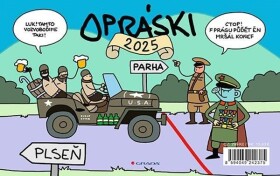 Opráski - Kalendář 2025 stolní - jaz