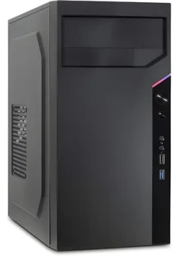 Inter-Tech IT-6505 Retro Micro Tower černá / PC skříň / mATX / 2x USB 3.0 (88881337)