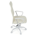 Kancelářská židle, houpací mechanismus, béžová látka, KA-W3109 BG