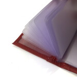 Kožená peněženka na karty Bellugio cards,červená