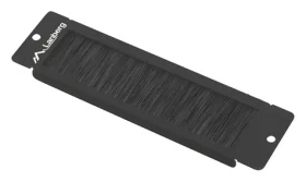 Lanberg AK-1104-B černý / Kartáčový panel / pro 10" nástěnné rozváděče (AK-1104-B)
