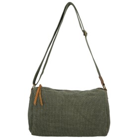 Trendy dámská crossbody kabelka Amida, tmavě zelená