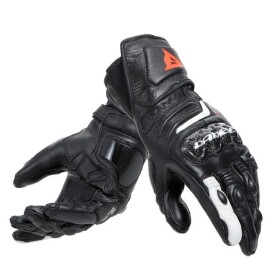 Dainese Carbon Long Lady sportovní rukavice černé/bílé