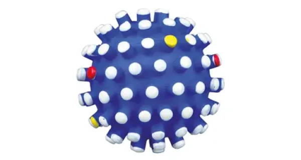 TRIXIE 3428 Míč se špuntíky 6 cm / se zvukem (4011905034287)