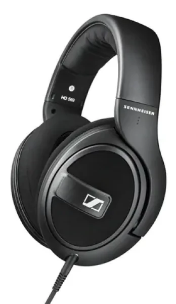SENNHEISER HD 569 černá / dynamická uzavřená sluchátka / 3.5 + 6.3 mm / 1.2 m (506829)