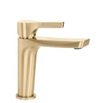 REA - Umyvadlová baterie PREMIUM Maxim Brush Gold Low REA-B8938