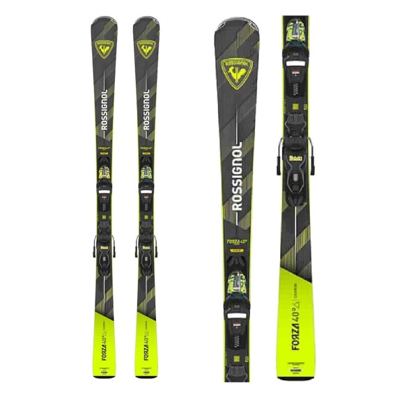Sjezdové lyže Rossignol FORZA 40' CA XPRESS + XPRESS 11 GW, Black/Yellow délka: 171