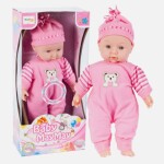 MalPlay Panenka miminko v růžovém setu