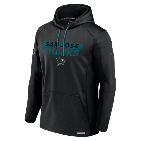 Fanatics Pánská Mikina San Jose Sharks AP Rink Poly Fleece Pullover Hood Velikost: M