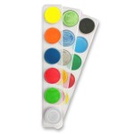 Toy Color Toy Color, 0750, sada cestovních vodových barev, 15 odstínů