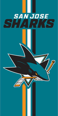 Froté osuška NHL San Jose Sharks Prestige 70x140 cm