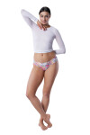 Dámské brazilky Pastel Dream - JULIMEX bílá XL