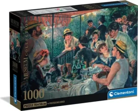 CLEMENTONI Puzzle Museum Collection: Snídaně veslařů