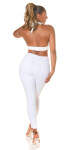 Sexy džíny Musthave s vysokým pasem a model 20212358 detaily - Style fashion white 40