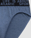 Kalhotky Atlantic 3MP-209/25 A'3 S-2XL zeleno-maroun-modrá L