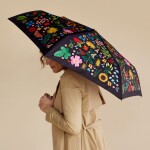 Rifle Paper Co. Skládací deštník Curio, multi barva, textil