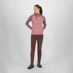KARPOS W Camoscio W Hoodie, Deco Rose/Huckleberry velikost: S