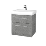 Dřevojas - Umyvadlová skříňka PROJECT SZZ2 60 - D20 Galaxy / Úchytka T04 / D20 Galaxy 322816E