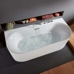 VILLEROY & BOCH - Loop&Friends Vana 170x75 cm, alpská bílá UBA170LOF9CS00V-01