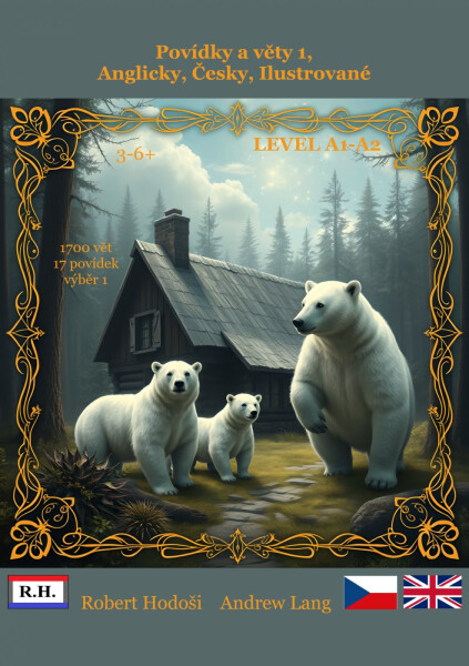 Povídky a věty 1, Anglicky, Česky, Ilustrované - Andrew Lang