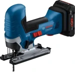 Bosch GST 18V-125 S Professional modrá/černá / Aku přímočará pila / 18V / solo bez baterie / L-BOXX (06015B2000)
