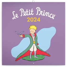 Kalendář 2024 poznámkový: Malý princ, 30 × 30 cm