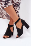 Sandály na podpatku model 209916 Step in style 38