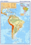 Jižní Amerika - příruční obecně zeměpisná mapa A3/1: 35 mil.