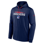 Fanatics Pánská mikina New York Rangers RINK Performance Pullover Hood Athletic Navy-Athletic Red Velikost: M