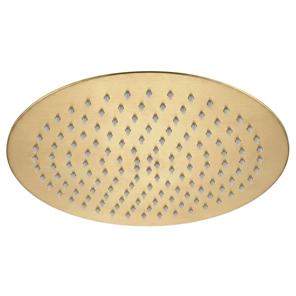 REA - Kulatá dešťová sprcha JS-P014BG 30cm Brush Gold REA-P8604