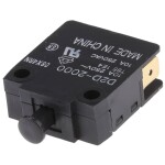 C & K Switches U811J85W3GE223 tlačítko 120 V, 28 V/DC 1 A 1x zap/(zap) červená (š x v) 15.24 mm x 12.70 mm 1 ks Bulk