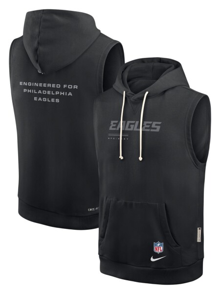 Nike Pánská mikina Philadelphia Eagles NFL 2026 Sideline Standard Issue Sleeveless Hoodie Velikost: L