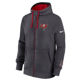 Nike Pánská mikina Tampa Bay Buccaneers NFL Playbook Full-Zip Fleece Hoodie - Antracitová Velikost: M